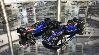 TRAX MOTORSPORTS MARKETING PRESENTS the Minichamps 1/43 Williams FW45 from the USA GP 2023
