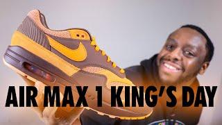 Air Max 1 King's Day Cacao Wow Orange On Foot Sneaker Review QuickSchopes 760 Schopes HF7346 200