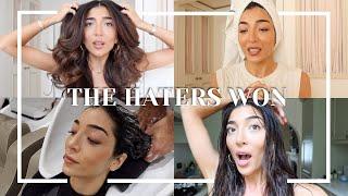 THE HATERS WON… I CHANGED MY HAIR | Amelia Liana