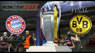 PES 2013 UEFA Champions League - Bayern Munich vs Borussia Dortmund - FINAL