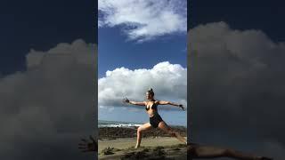 Yoga on the beach - nothing like it #yoga #travel #yogi