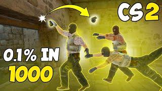 0.1% in 1000 EPIC GRENADE FAILS in CS2 - CS 2 FUNNY MOMENTS #12