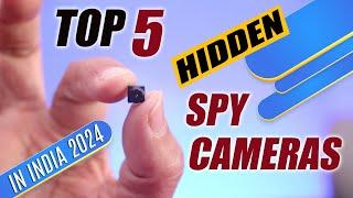 Worlds Smallest spy cameras | Top 5 Best Spy Hidden Cameras in India 2024 | Spy Camera Under 2000