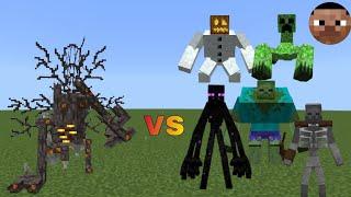 The Wilted vs Mutant Monsters | Minecraft Java | Mob Battle