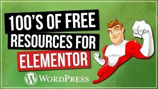 100's FREE Elementor Resources: Templates, Pop-Up Designs, Widgets & More