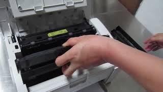 How to change toners cartridges for Samsung ML 2165W, toner cartridges model MLT D101S