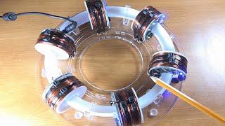 Homemade Rotating Cyclotron