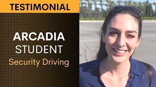 Security Driver Testimonial: Arcadia, CA Student #3 | AS3 Driving