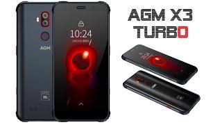 AGM X3 TURBO-  8GB RAM Rugged Smartphone