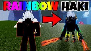 How to get Rainbow Aura / Haki in Blox Fruits