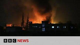 More than 300 Israeli strikes on Syria since fall of Assad, reports say | BBC News