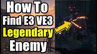 How To Find E3 VE3 Legendary Enemy - Star Wars Jedi Survivor