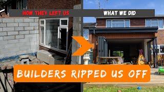 Ripped off by cowboy builders - recovering after over £20,000 taken