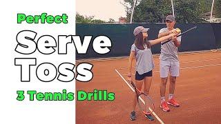 3 Tennis Drills for Perfect Serve Toss