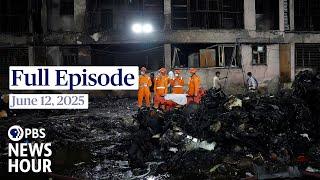 PBS News Hour full episode, June 12, 2025