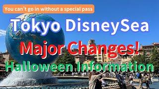 Tokyo DinseySea | Major changes for DisneySea Halloween 2024! Get to know the latest update!