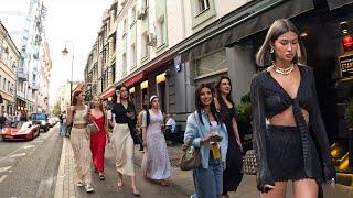 Lifestyle of Seductive beauties - Russian Girls! Walking Street tour. 4K HDR.