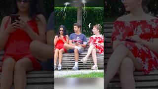 He Sat Next to a Couple… Then Touched the Guy’s Shoulder 
