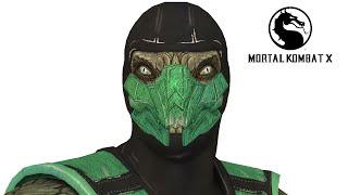 Mortal Kombat X: Klassic Reptile 3D Model