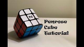 How to Solve a Z-Penrose Cube and It's Parity, Step by Step