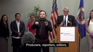Mock News Conference (Subtitled)