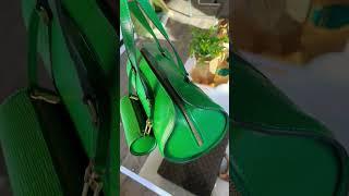 Epi papillon green | Louis Vuitton #trending  #viral  #shorts #louisvuitton #green #papillon #epi