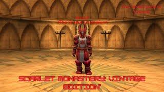 Old Scarlet Monastery: Exploring the WoW Alpha (0.5.3)