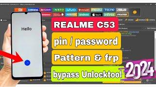 Realme C53 pin / password & pattern unlock tool || Realme C53 frp bypass unlock tool #realme_c53frp