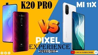 Android 12.1 Speedtest | K20 Pro Vs Mi 11x Pixel Experience | Surprising Results ! Who Will Win ?