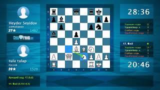 Chess Game Analysis: tula tulap - Heyder Seyidov : 1-0 (By ChessFriends.com)