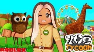  I BUILT THE BEST ZOO ON ROBLOX  | Roblox Zoo Tycoon