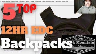 Best  EDC 12 Hour Backpacks on a Budget