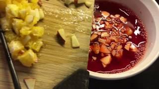 PenguinSix Makes a Cranberry Jello Thing in Hong Kong on Thanksgiving.