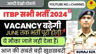 जरूरी सूचना  ITBP TRADESMEN WRITTEN EXAM DATE 2024 ANIMAL TRANSPORT TRADESMEN KITCHEN SERVICE