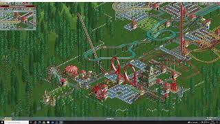 Het eerste park bouwen #RollercoasterTycoon1 #nieuwe #start Op zoek naar abonnees!