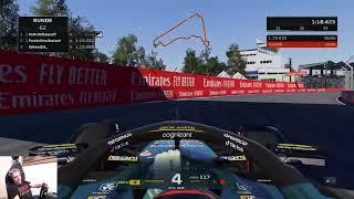 TOP 1% F1 22 HOTLAP MEXIKO 1:15:510 SIM + SETUP  + Brake-Point-Assistance | PS5 | FANATEC WHEEL