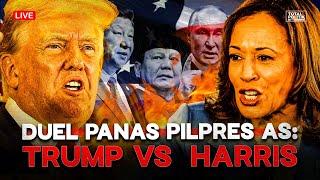 Prabowo Pasang Kuda-Kuda Hadapi Proteksionisme Trump Versus Liberalisme Harris!