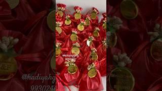 Nikah potlis | Nikah Dryfruit Potlis | Nikah Favors #nikahfavors #wedding #nikah #nikahpen #islam