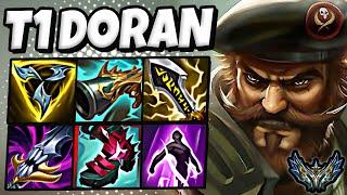 T1 Doran Gangplank vs Camille [ TOP ] Korea Challenger Patch 25.12