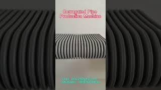 How the plastic corrugated pips are made in the factory  #plasticmachinery