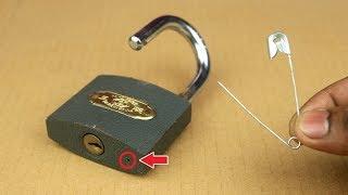 2 Ways to Open a Lock  very easy