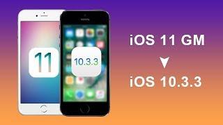 Downgrade iOS 11 GM to iOS 10.3.3 on iPhone, iPad or iPod touch. No Data Loss!