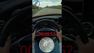 Mercedes-Benz C43 AMG Stage 1 S205 420 PS 100-200 kmh Acceleration Test