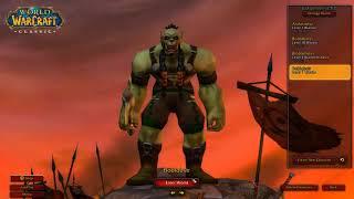 WoW Classic Orc Warrior 1-10 Speedrun 1h 16m 21s (WR)