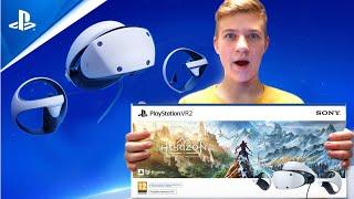 Мечта Тимы сбылась  PlayStation VR 2  РАСПАКОВКА и УСТАНОВКА Плейстешн ВР 2