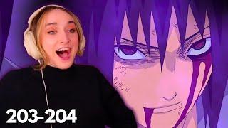 SASUKE'S SUSANOO!  Naruto Shippuden | Ep 203-204 REACTION & DISCUSSION