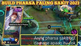 BUILD PHARSA PALING SAKIT 2021 | BUILD DAN EMBLEM PHARSA TERSAKIT | BEST BUILD PHARSA