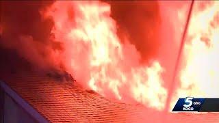Oklahoma City church in ruins after 3-alarm fire overnight