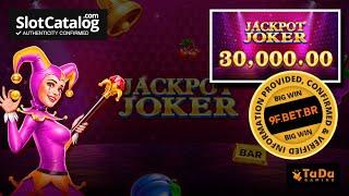 Big Win. Jackpot Joker slot from TaDa Gaming