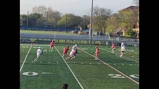 Bouncing Ground Ball to Goal off of Ride Against OPRF